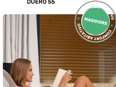 Interno con DUERO 55: più comfort abitativo