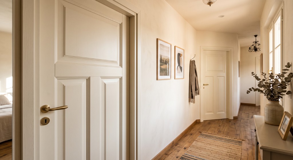 Porte da interno su misura in legno